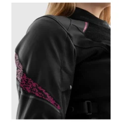 Kurtka tekstylna damska REBELHORN JAX LADY BLACK/PINK czarny różowy