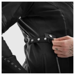 Kurtka tekstylna damska REBELHORN JAX LADY BLACK czarny