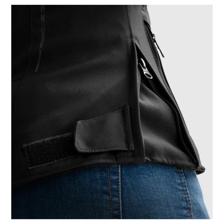 Kurtka tekstylna damska REBELHORN JAX LADY BLACK czarny