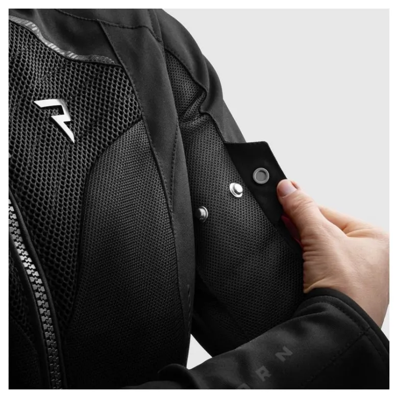 Kurtka tekstylna damska REBELHORN JAX LADY BLACK czarny