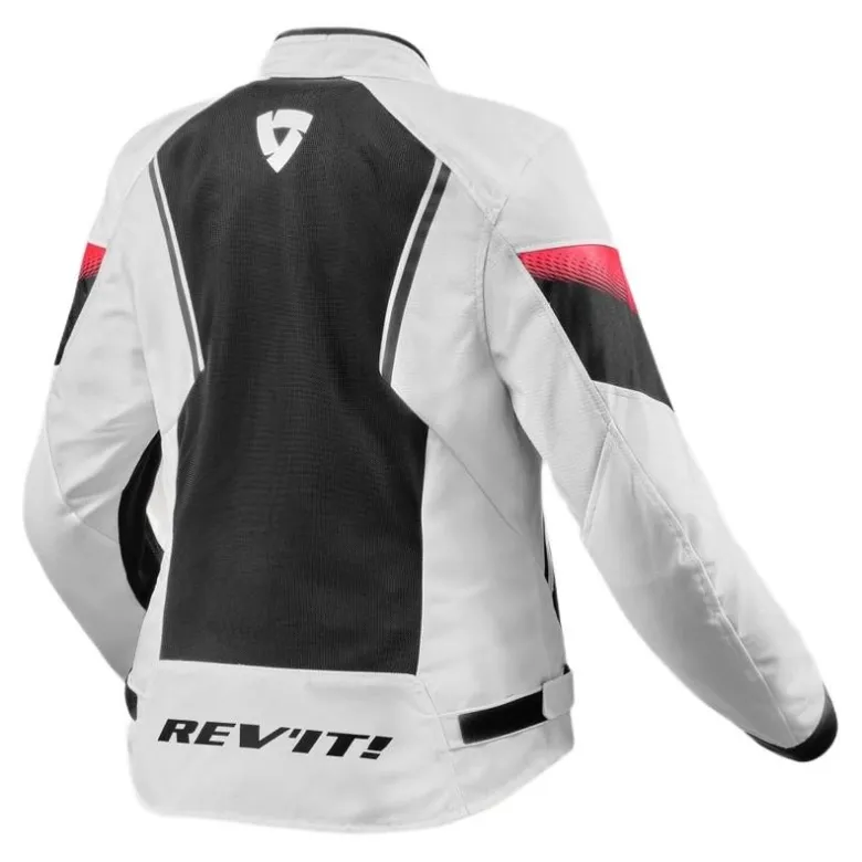 Kurtka tekstylna damska REVIT CONTROL AIR H2O LADY WHITE/BLACK biały czarny