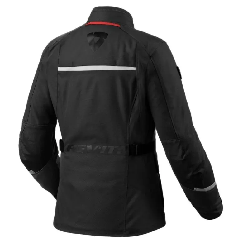 Kurtka tekstylna damska REVIT VOLTIAC 3 H2O LADY BLACK/SILVER czarny srebrny