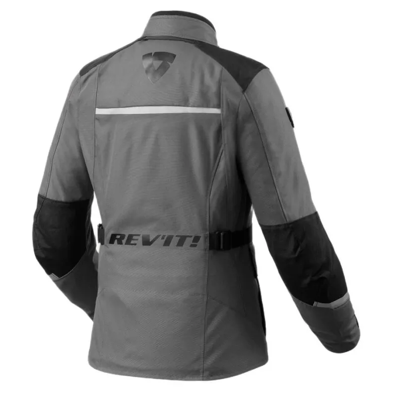 Kurtka tekstylna damska REVIT VOLTIAC 3 H2O LADY GREY/BLACK szary czarny