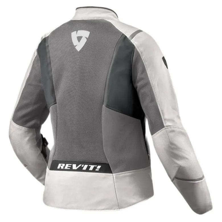 Kurtka tekstylna damska REVIT AIRWAVE 4 LADY SILVER/ANTHRACITE szary czarny