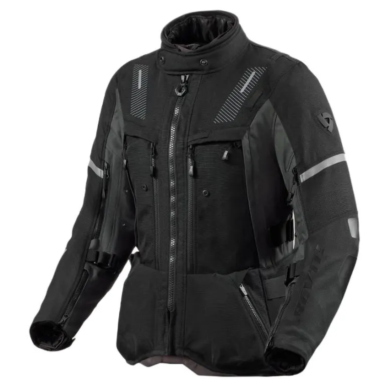 Kurtka tekstylna damska REVIT SAND 5 H2O LADY BLACK/ANTHRACITE czarny szary