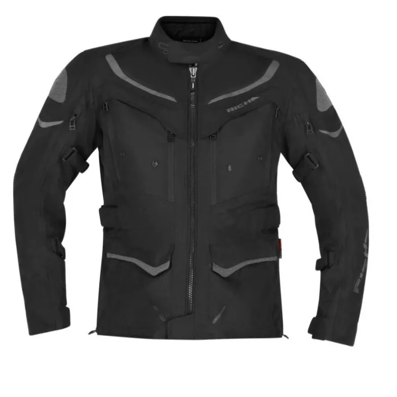 Kurtka tekstylna damska RICHA INFINITY 2 ADVENTURE LADY BLACK czarny