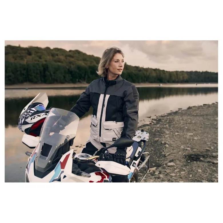 Kurtka tekstylna damska RICHA INFINITY 3 ADVENTURE LADY GREY szary