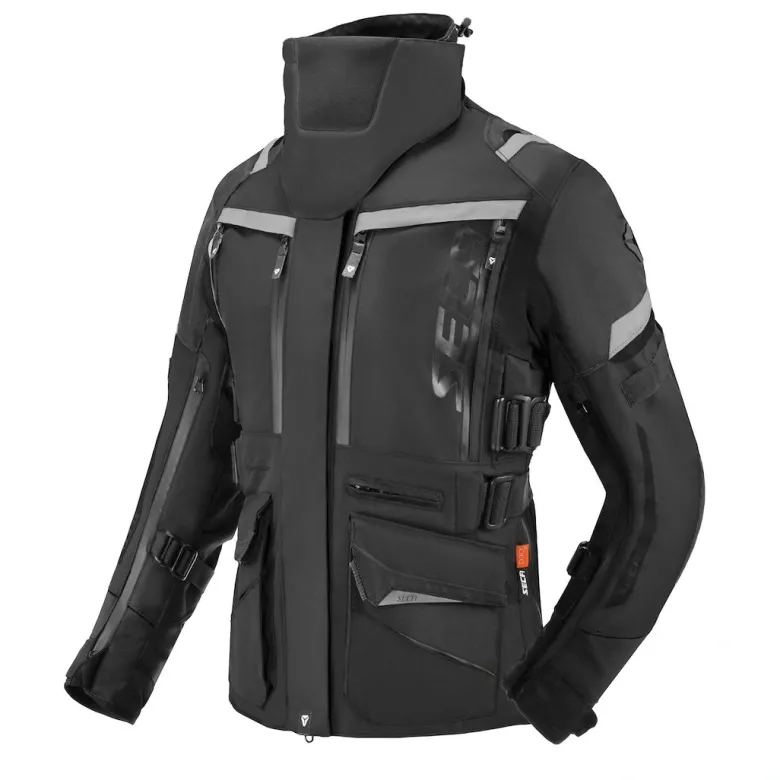 Kurtka tekstylna damska SECA ARRAKIS III LADY BLACK czarny