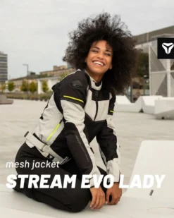 Kurtka tekstylna damska SECA STREAM EVO LADY BLACK czarny