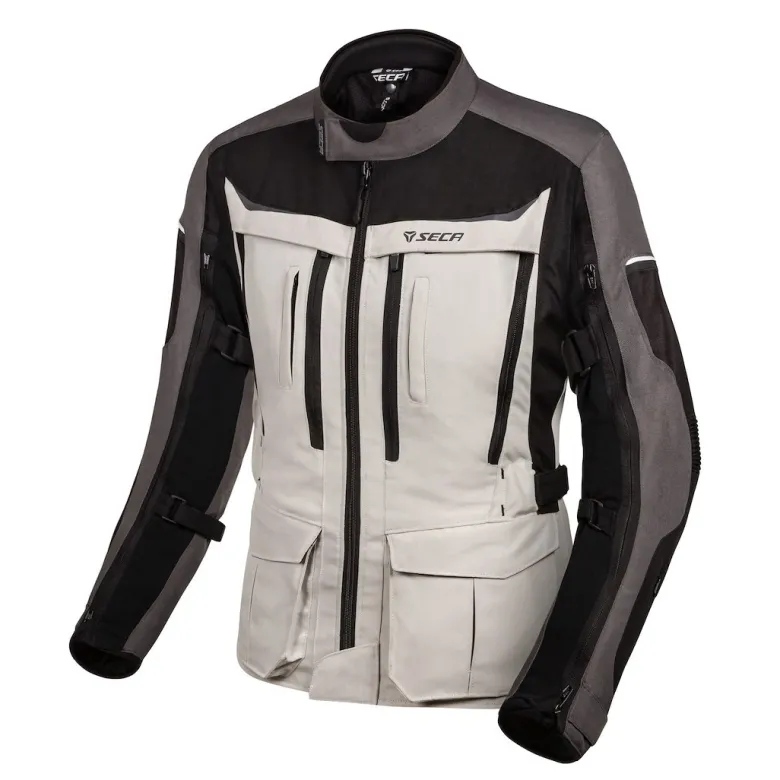 Kurtka tekstylna damska SECA DISCOVERY LADY GREY szary czarny