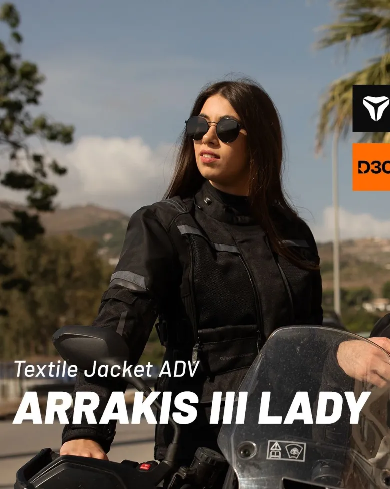 Kurtka tekstylna damska SECA ARRAKIS III LADY TITANIUM szary żółty fluo czarny