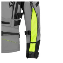 Kurtka tekstylna damska SECA ARRAKIS III LADY TITANIUM szary żółty fluo czarny
