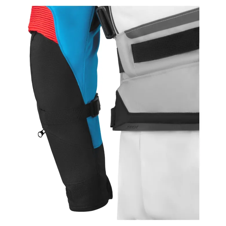 Kurtka tekstylna damska SECA ARRAKIS III LADY GREY/BLUE/RED szary niebieski czerwony