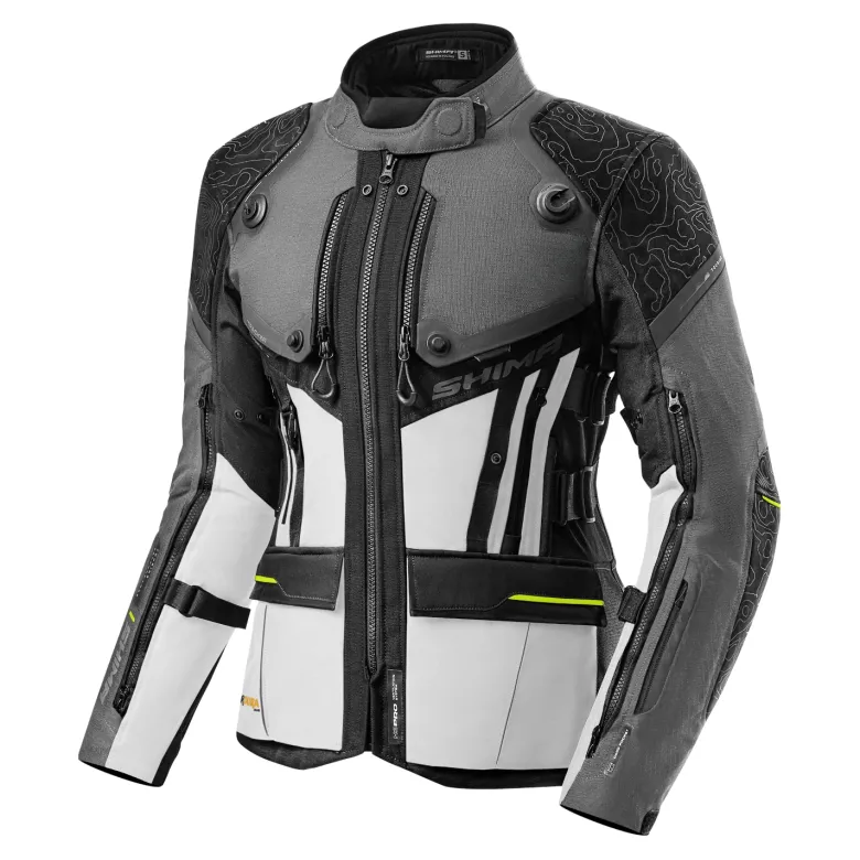 Kurtka tekstylna damska SHIMA TRACKER LADY GREY szary