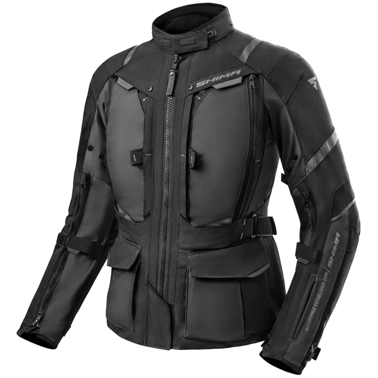 Kurtka tekstylna damska SHIMA HERO 2.0 LADY BLACK czarny