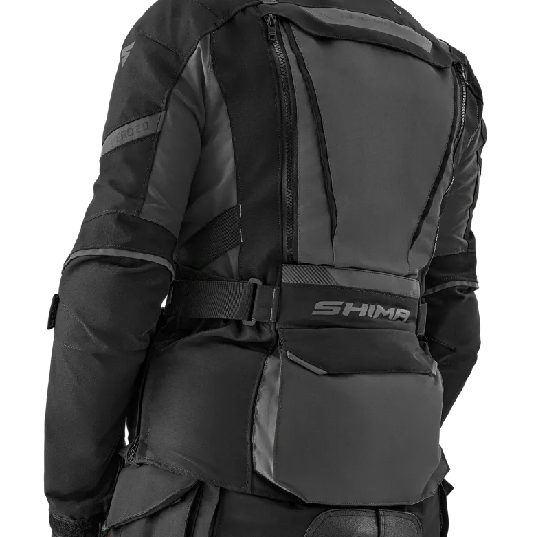 Kurtka tekstylna damska SHIMA HERO 2.0 LADY BLACK czarny