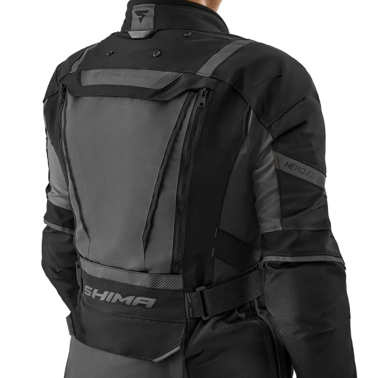 Kurtka tekstylna damska SHIMA HERO 2.0 LADY BLACK czarny