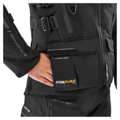 Kurtka tekstylna damska SHIMA TRACKER LADY BLACK czarny