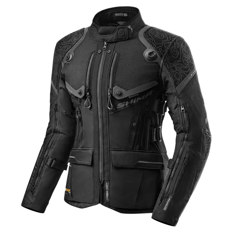 Kurtka tekstylna damska SHIMA TRACKER LADY BLACK czarny