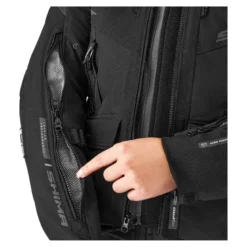 Kurtka tekstylna damska SHIMA TRACKER LADY BLACK czarny