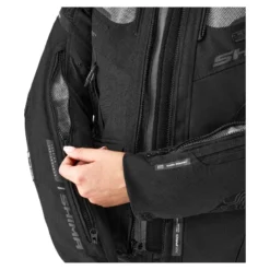 Kurtka tekstylna damska SHIMA TRACKER LADY BLACK czarny