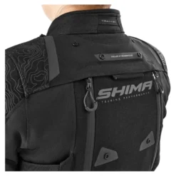 Kurtka tekstylna damska SHIMA TRACKER LADY BLACK czarny