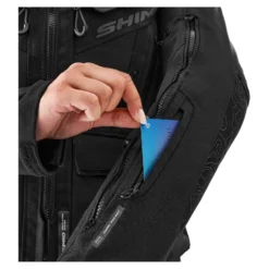 Kurtka tekstylna damska SHIMA TRACKER LADY BLACK czarny
