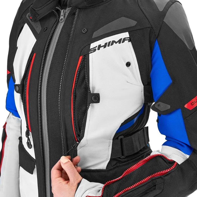 Kurtka tekstylna damska SHIMA DUNE LADY BLUE czarny szary niebieski