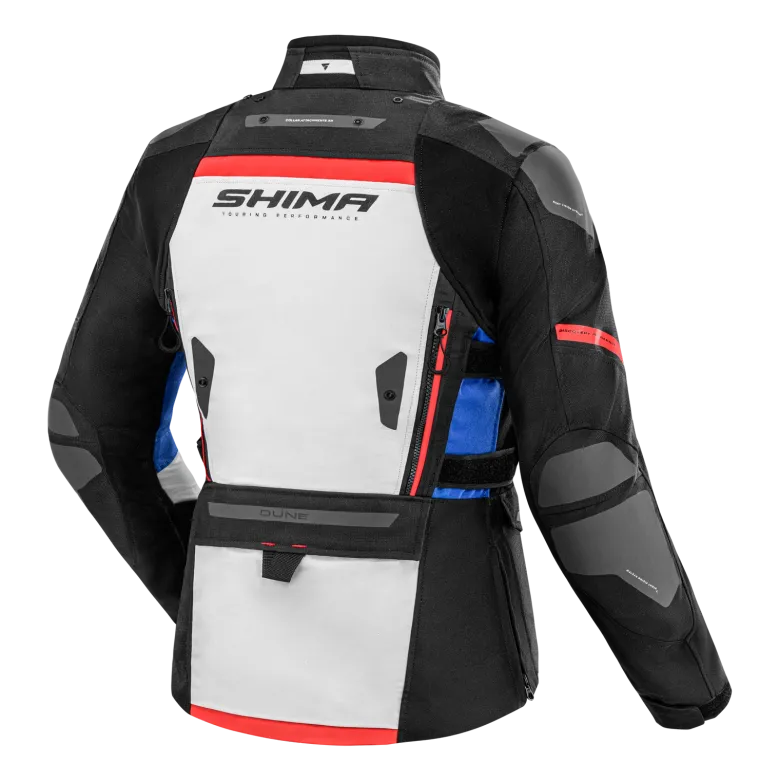 Kurtka tekstylna damska SHIMA DUNE LADY BLUE czarny szary niebieski