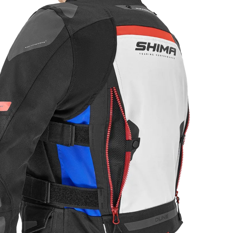 Kurtka tekstylna damska SHIMA DUNE LADY BLUE czarny szary niebieski