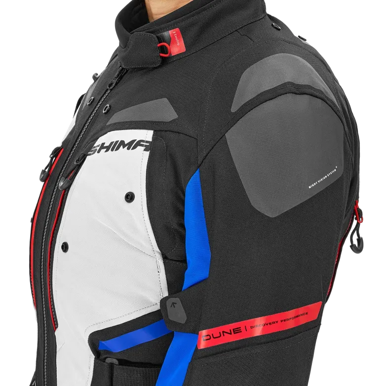 Kurtka tekstylna damska SHIMA DUNE LADY BLUE czarny szary niebieski