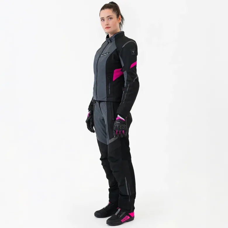 Kurtka tekstylna damska SHIMA RUSH 2.0 VENTED LADY PINK szary różowy czarny