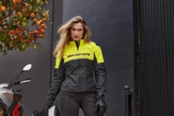 Kurtka tekstylna damska SHIMA DRIFT LADY FLUO żółty fluo czarny