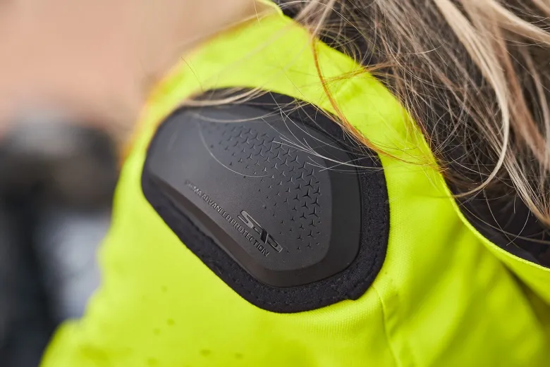 Kurtka tekstylna damska SHIMA DRIFT LADY FLUO żółty fluo czarny