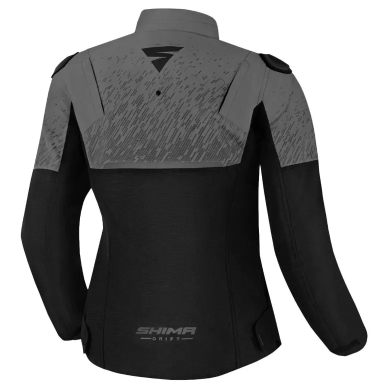Kurtka tekstylna damska SHIMA DRIFT LADY GREY szary czarny