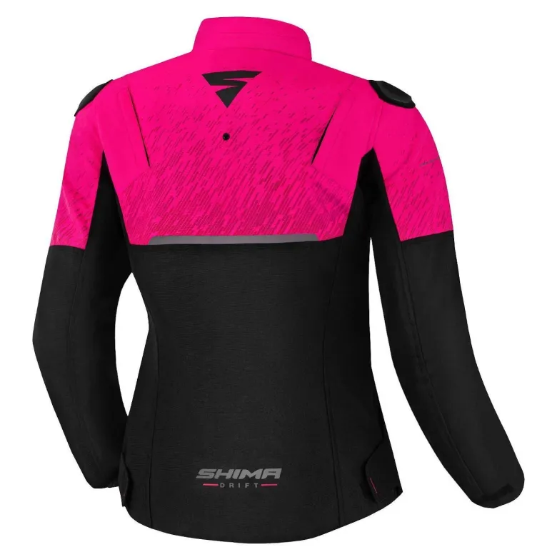 Kurtka tekstylna damska SHIMA DRIFT LADY PINK różowy czarny