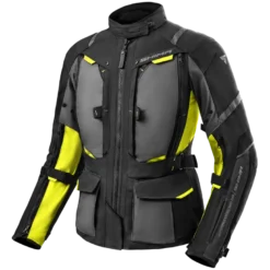 Kurtka tekstylna damska SHIMA HERO 2.0 LADY FLUO czarny szary żółty fluo