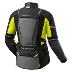 Kurtka tekstylna damska SHIMA HERO 2.0 LADY FLUO czarny szary żółty fluo