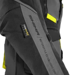 Kurtka tekstylna damska SHIMA HERO 2.0 LADY FLUO czarny szary żółty fluo