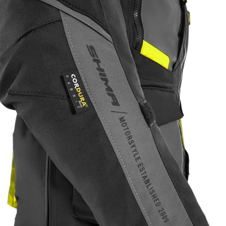 Kurtka tekstylna damska SHIMA HERO 2.0 LADY FLUO czarny szary żółty fluo
