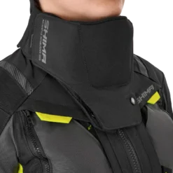 Kurtka tekstylna damska SHIMA HERO 2.0 LADY FLUO czarny szary żółty fluo
