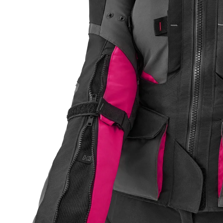 Kurtka tekstylna damska SHIMA HERO 2.0 LADY PINK czarny szary różowy
