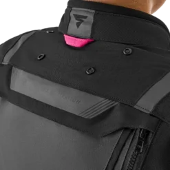 Kurtka tekstylna damska SHIMA HERO 2.0 LADY PINK czarny szary różowy