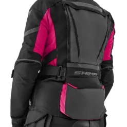 Kurtka tekstylna damska SHIMA HERO 2.0 LADY PINK czarny szary różowy