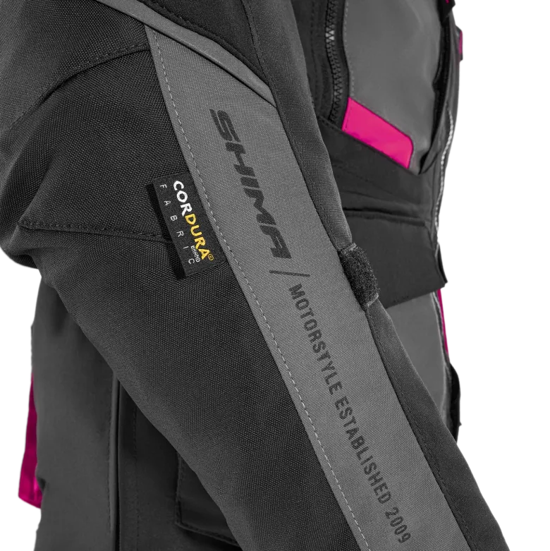 Kurtka tekstylna damska SHIMA HERO 2.0 LADY PINK czarny szary różowy