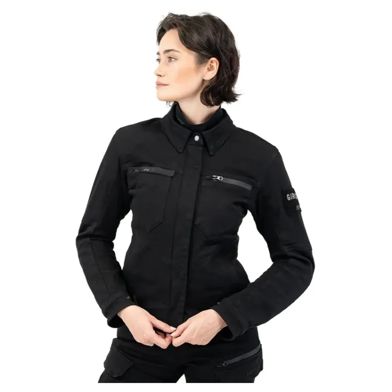 Kurtka tekstylna damska SHIMA GIRO LADY BLACK czarny