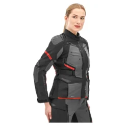 Kurtka tekstylna damska SHIMA DUNE LADY RED czarny szary czerwony