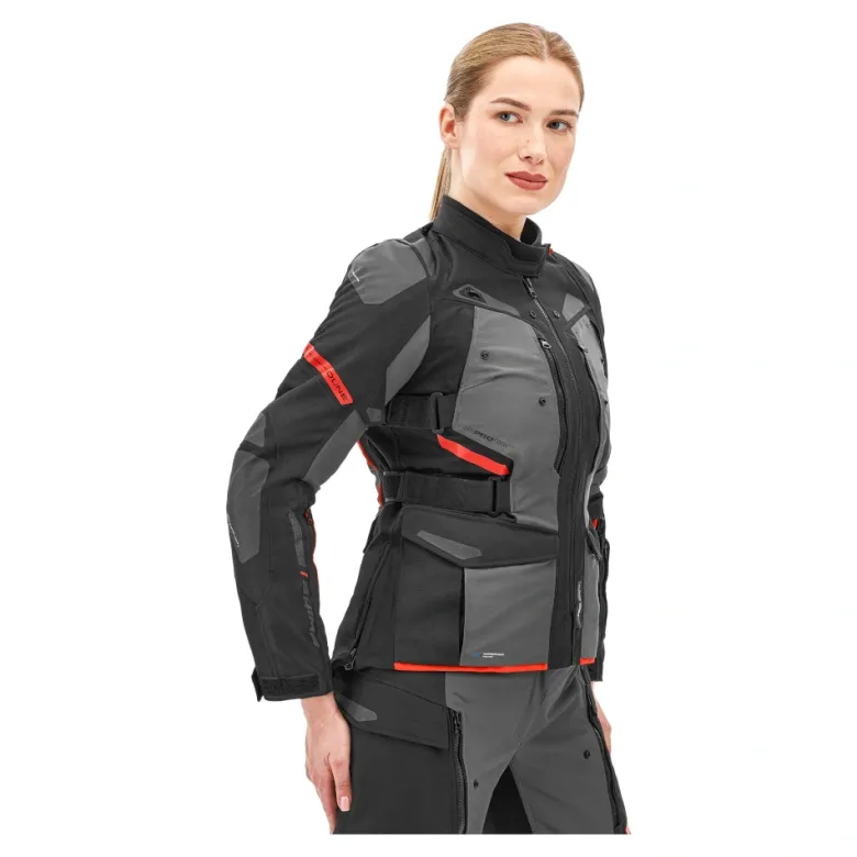 Kurtka tekstylna damska SHIMA DUNE LADY RED czarny szary czerwony