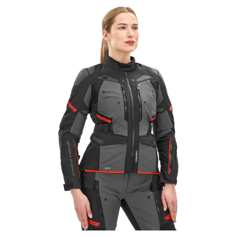 Kurtka tekstylna damska SHIMA DUNE LADY RED czarny szary czerwony