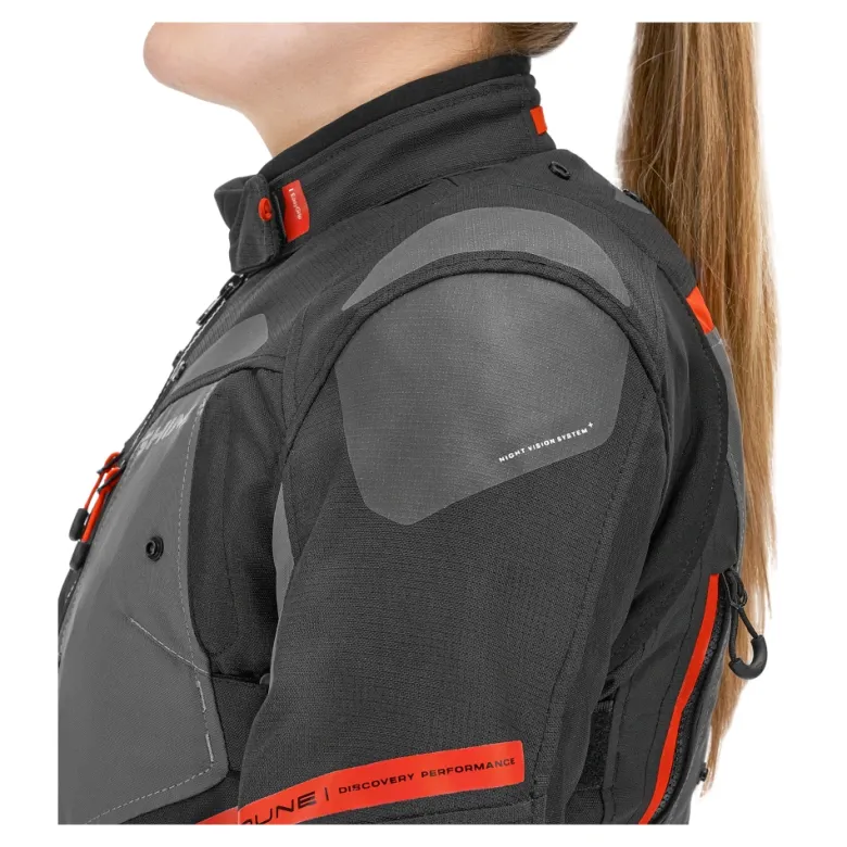 Kurtka tekstylna damska SHIMA DUNE LADY RED czarny szary czerwony